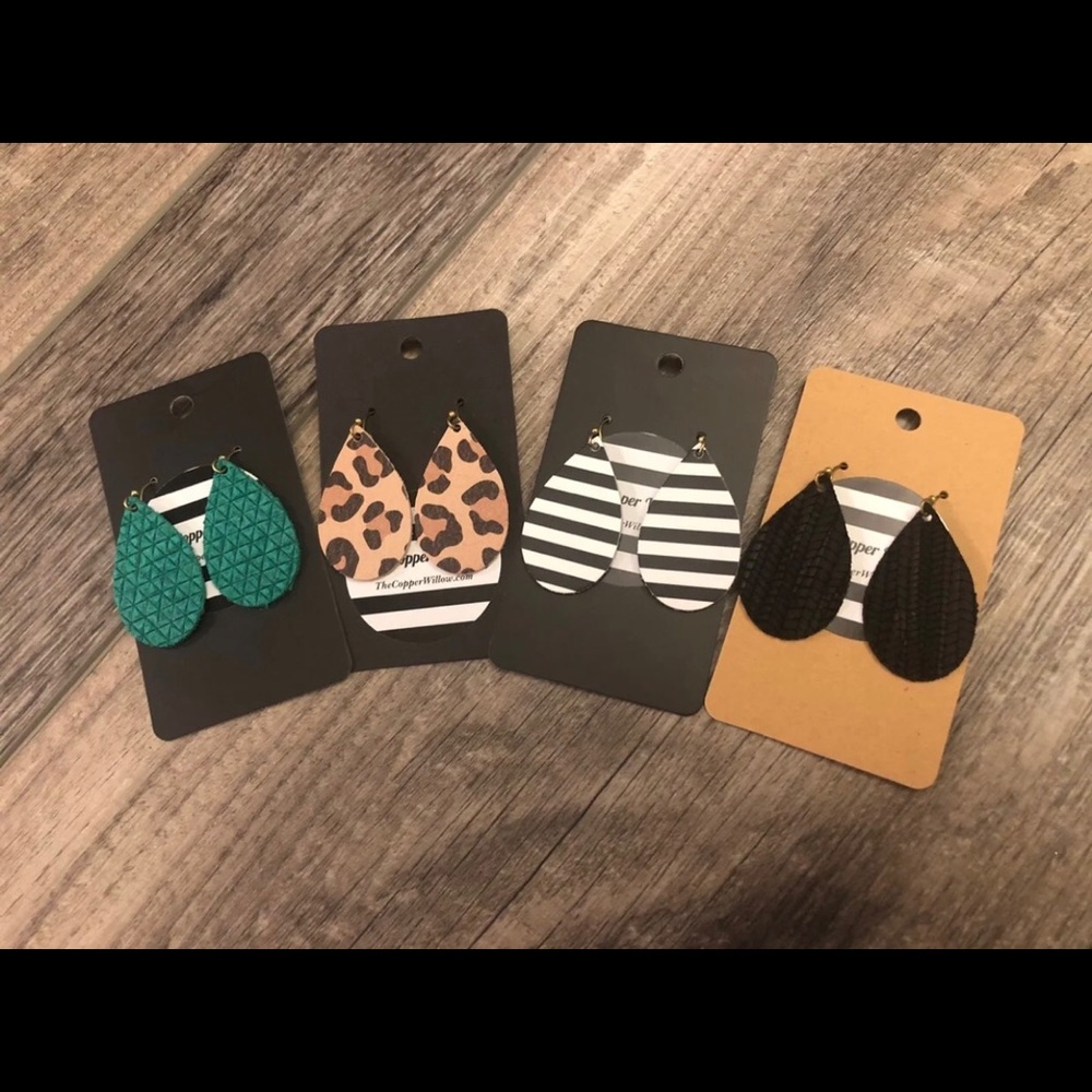 Mini Leather Earring Bundle